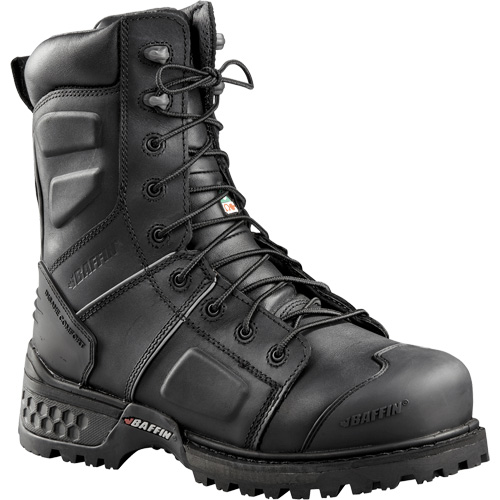 Monster Boots, Leather, Size 10, Impermeable - Baffin Technology MNSTMP01-BK1-10