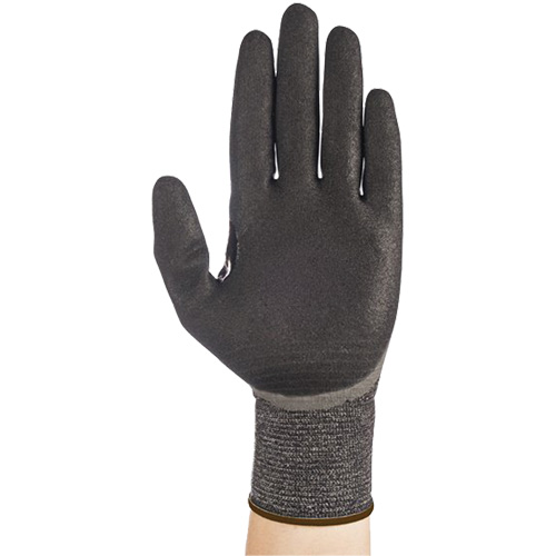 Gants l&eacute;gers Hyflex 11-937, 7/Petit, Calibre 18, Rev&ecirc;tement Mousse de nitrile, ASTM ANSI niveau A2/EN 388 niveau B - Ansell 11937070