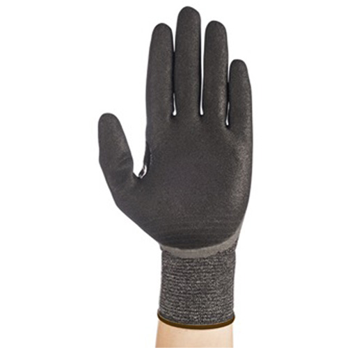 Gants l&eacute;gers Hyflex 11-937, 7/Petit, Calibre 18, Rev&ecirc;tement Mousse de nitrile, ASTM ANSI niveau A2/EN 388 niveau B - Ansell 11937070