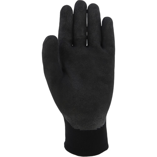 Cold-Resistant Gloves, 10/X-Large, Rubber Latex Coating, 13 Gauge, Polyester Shell - Akka S02DM-10
