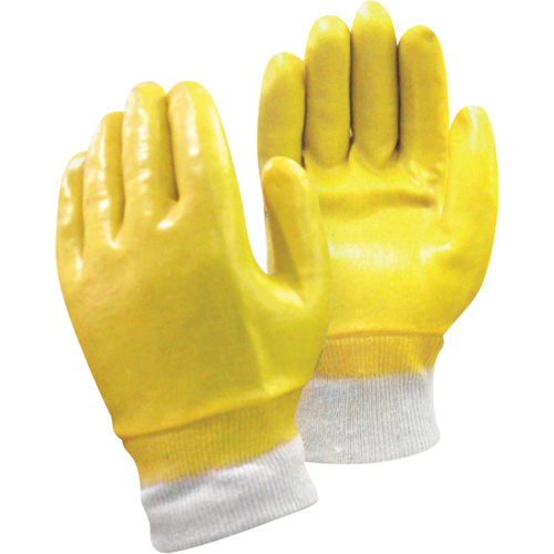 Workhorse&reg; Gloves, One Size, PVC Coating, Interlock Shell -  
