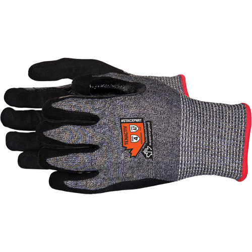 Gants en tricot de composite r&eacute;sistant aux coupures, 8/Moyen, Calibre 13, Rev&ecirc;tement Mousse de nitrile, ASTM ANSI niveau A7 - Superior Glove Works Ltd. STACXPNRT-8