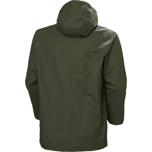 Mandal PVC-Coated Rain Jacket, Polyester, Medium, Green - Helly Hansen 70129-480-M