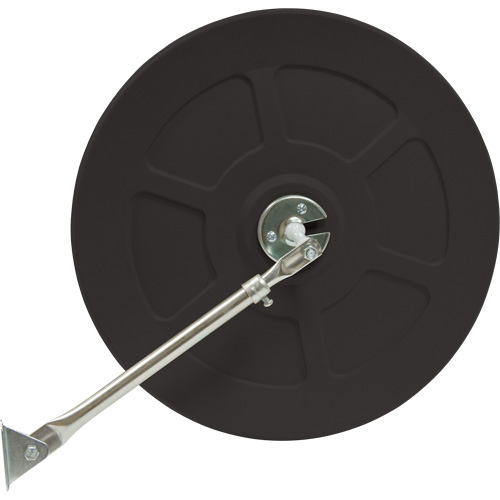 Convex Mirror with Telescopic Arm, Indoor/Outdoor, 12" Diameter - Zenith Safety Products 