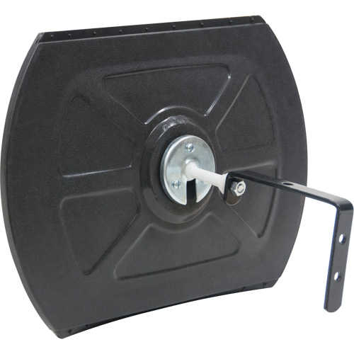 Roundtangular Convex Mirror with Bracket, 12" H x 18" W, Indoor/Outdoor - Zenith Safety Products 