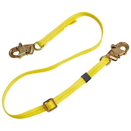 Web Adjustable Positioning Lanyard, 1 Legs, 4', CSA Class B, Polyester - 3M DBI Sala Fall Protection 1231012C