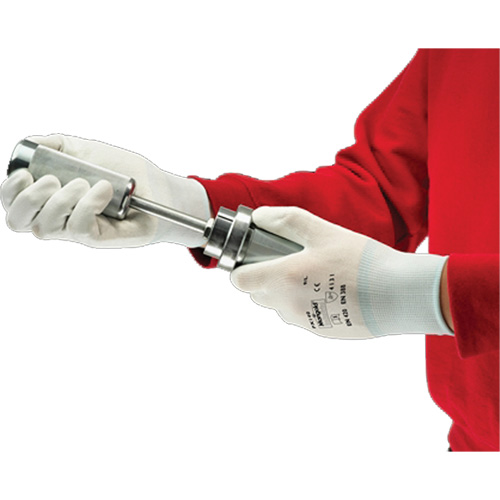 PX140 Coated Gloves, 6/X-Small, Polyurethane Coating, 15 Gauge, Nylon Shell - Ansell M10249