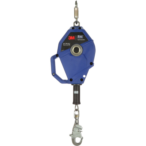 Smart Lock Self-Retracting Lifeline, 20', Stainless Steel, Swivel - 3M DBI Sala Fall Protection 3503804