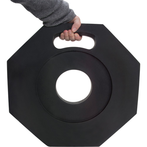 Rubber Base for Premium Delineator Posts, 12 lbs. - Zenith Safety Products 