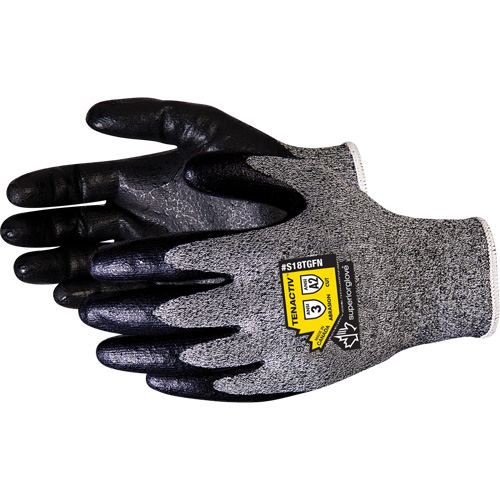 Cut-Resistant Gloves, 6, 18 Gauge, Foam Nitrile Coated, ASTM ANSI Level A2 - Superior Glove Works Ltd. S18TGFN-6