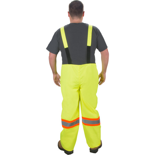 Salopette imperm&eacute;able RZ1000, Polyester, Grand, Jaune lime haute visibilit&eacute; - Produits de sécurité Zenith 