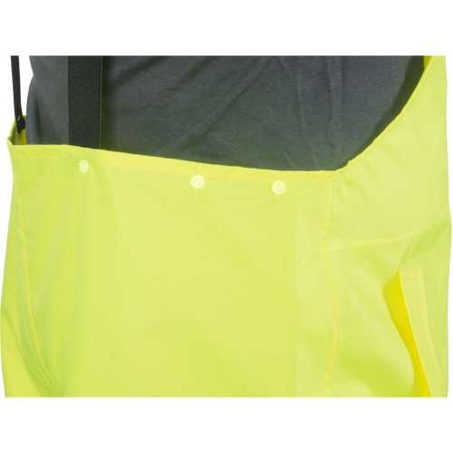 Salopette imperm&eacute;able RZ1000, Polyester, Grand, Jaune lime haute visibilit&eacute; - Produits de sécurité Zenith 