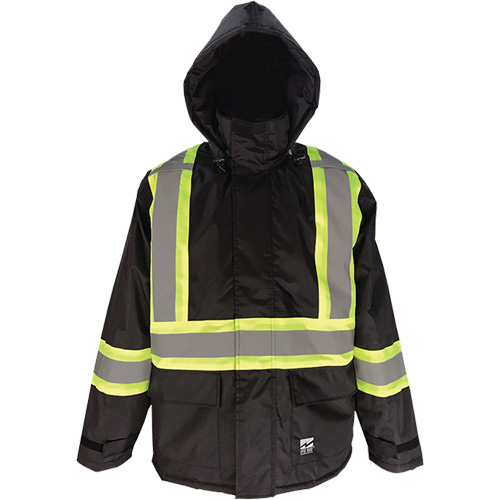 Open Road Jacket, Polyurethane, Black, Large - Viking Professional 6326JB-L