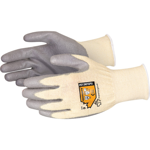 Dexterity&reg; Gloves, 9, 13 Gauge, Polyurethane Coated, ASTM ANSI Level A4 - Superior Glove Works Ltd. S13KFGPU-9