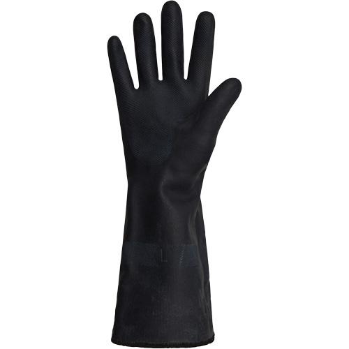 SolvStop Heady-Duty Chemical & Heat-Resistant Gloves, Neoprene, 10, Protects Up To 392° F (200° C) - Superior Glove Works Ltd. NE240TKL-10
