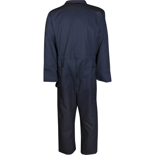 Twill Deluxe Coveralls, Men's, Navy Blue, Size 38 (Tall) - Big Bill 429-T-NAY-38