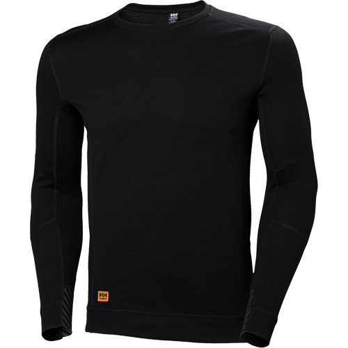 Gilet de corps ras du cou &eacute;vacuant l'humidit&eacute; Lifa, Hommes, 5T-Grand, Noir - Helly Hansen 75108-990-5XL