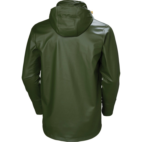 Gale Rain Jacket, Polyester/Polyurethane, Large, Green - Helly Hansen 70282-480-L