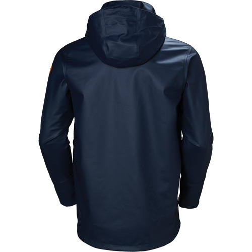 Gale Rain Jacket, Polyester/Polyurethane, X-Small, Navy Blue - Helly Hansen 70282-590-XS