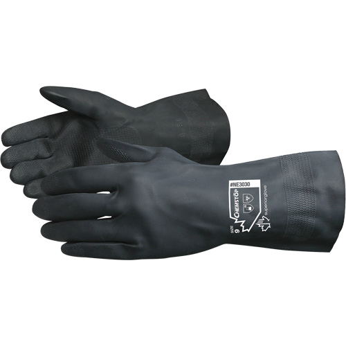 Gants doubl&eacute;s r&eacute;sistants aux produits chimiques Chemstop, Taille 11, 12" lo, N&eacute;opr&egrave;ne, Doublure en Ouat&eacute;e, 30 mils - Superior Glove Works Ltd. NE3030-11