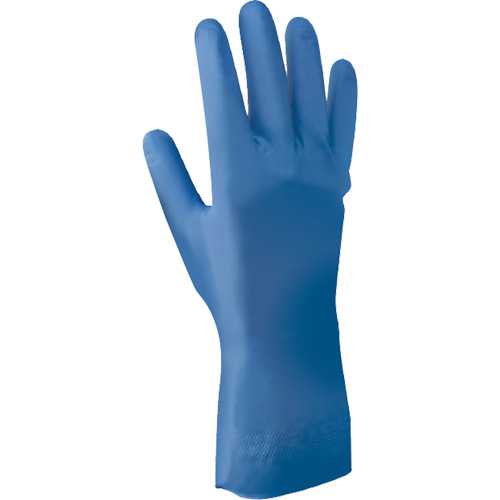 Gants r&eacute;sistants aux produits chimiques de s&eacute;rie 707FL, Taille Grand/9, 12" lo, Nitrile, Doublure en Ouat&eacute;e, 11 mils - Showa 707FL-09