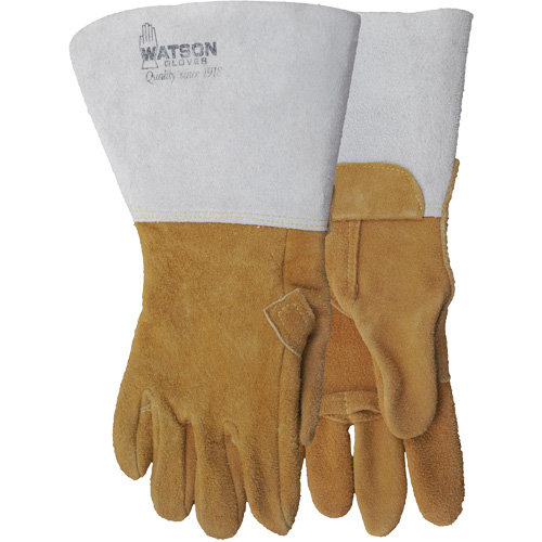 285 Buck-Tex Welding Gloves, Split Leather, Size 10 - Watson Gloves 285-10