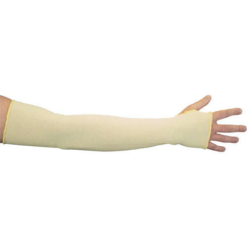 Contender Cut-Resistant Sleeves, Aramid, 22", ASTM ANSI Level A4/EN 388 Level 1/EN 388 Level 5, Beige - Superior Glove Works Ltd. KFG22TH-L