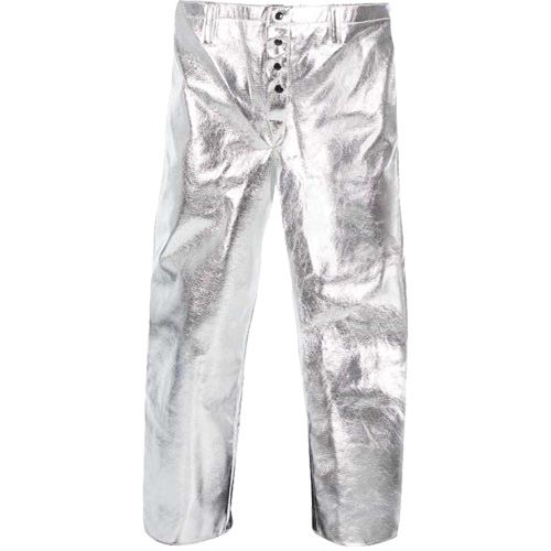 Heat Resistant Pants with Fly, 38, Aluminized Kevlar&reg; - Natpro 22430-38