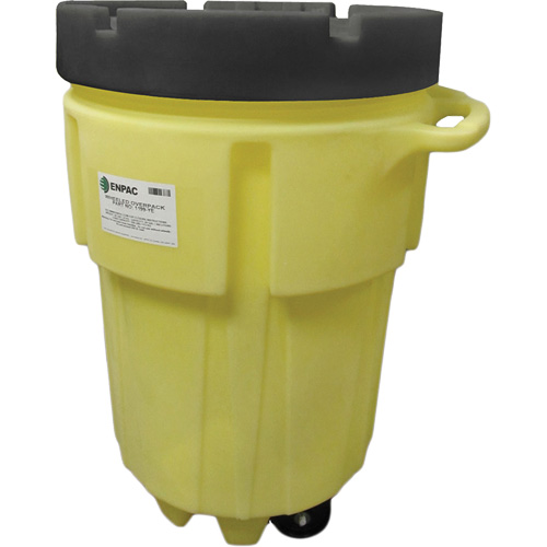 Contenant sur roues Poly-Spillpack, 95 gal. US, Mobile - Enpac 1199-YE