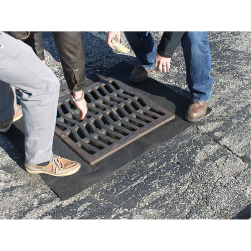 Storm Sentinel&reg; Catch Basin Insert, Sediment, 60" L x 60" W - Enpac 4326