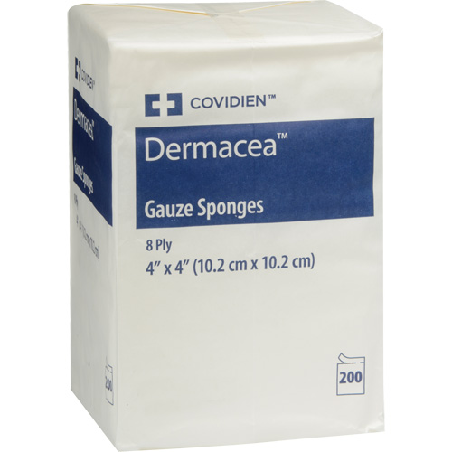 &eacute;ponges de gaze, Tampon, 4" lo x 4" la, Dispositif m&eacute;dical Non m&eacute;dical - Safecross 3073