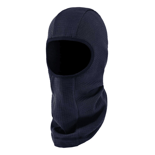 N-Ferno&reg; Dual Hazard Balaclava Face Mask, Navy Blue, Fleece - Ergodyne 16848
