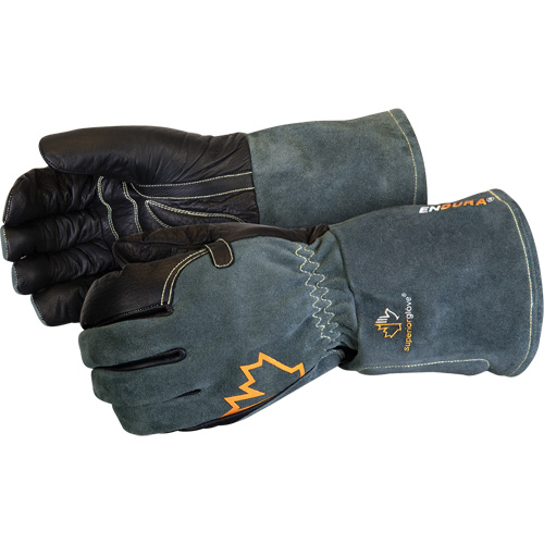 Endura&reg; Mig Welding Gloves, Grain Cowhide, Size 2X-Large - Superior Glove Works Ltd. 398KGLBG-2XL