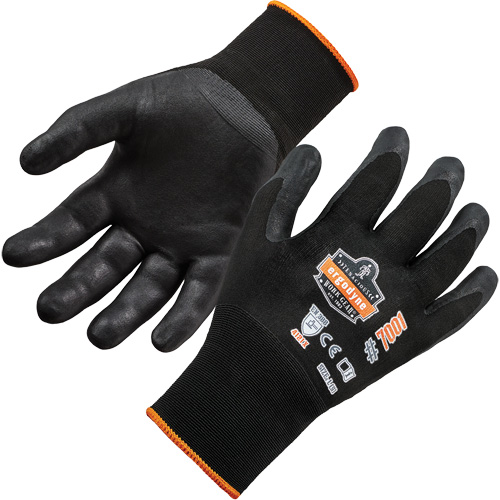 ProFlex&reg; DSX Dry Grip Coated Gloves, X-Large, Nitrile Coating, 18 Gauge, Nylon/Spandex Shell - Ergodyne 17955