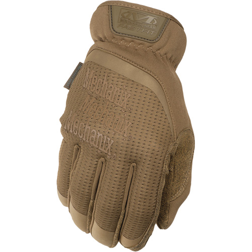 FastFit&reg; Coyote Tactical Gloves, Synthetic Palm, Size 11 - Mechanix Wear CA-FFTAB-72-011