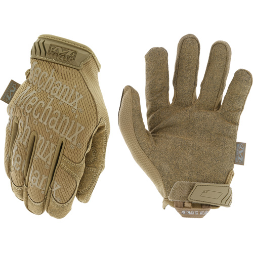 The Original&reg; Coyote Work Gloves, Synthetic Palm, Size 8 - Mechanix Wear CA-MG-72-008