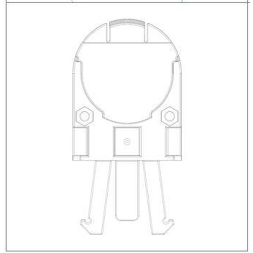 Adaptateur de casque de s&eacute;curit&eacute; pour serre-t&ecirc;tes VeriShield de Howard Leight - PIP Global Safety 1035134-VS