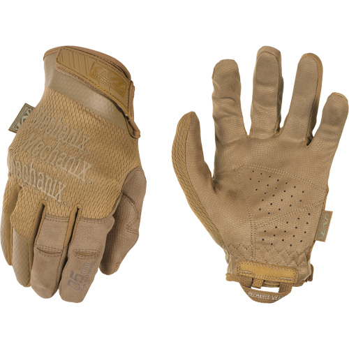 Gants de tir tactique Coyote, Paume Synth&eacute;tique, Taille 2T-Grand/12 - Mechanix Wear CA-MSD-72-012