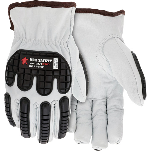 Cut Resistant Drivers Gloves, Large, ASTM ANSI Level A5 - Mcr Safety 36136HPL