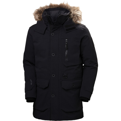Longyear II Parka, Men's, 2X-Large, Black - Helly Hansen 53322-991-2XL