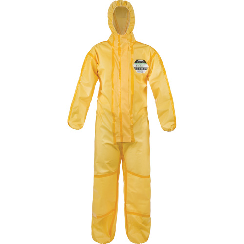 ChemMax&reg; 1 Coveralls, Polyethylene/Polypropylene, X-Large, Yellow - Lakeland CT1S428-XL
