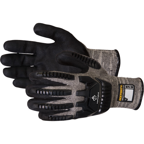 Dexterity&reg; Impact-Resistant & Cut-Resistant Gloves, 8, 15 Gauge, Nitrile Coated, ASTM ANSI Level A4 - Superior Glove Works Ltd. S15GPNVB-8