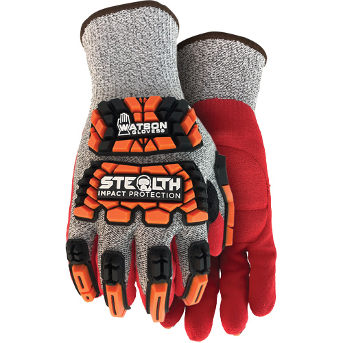 Gants r&eacute;sistants aux coupures 360TPR Stealth Destroyer, T-Grand, Calibre 13, Rev&ecirc;tement Nitrile, ASTM ANSI niveau A7/EN 388 niveau F - Watson Gloves 360TPR-XL