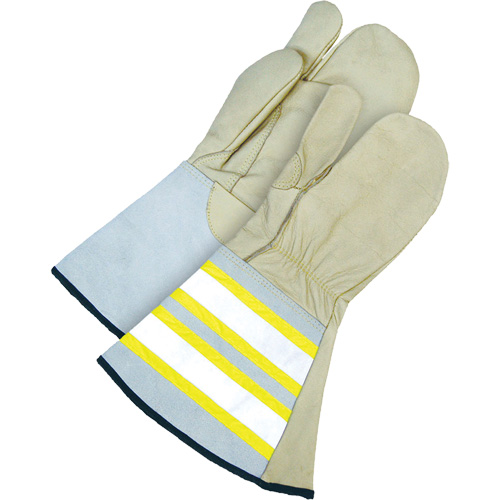 Classic Lined Utility Grain Leather Mitts, Size Small, Mitt - Bob Dale Gloves 50-9-1280-S