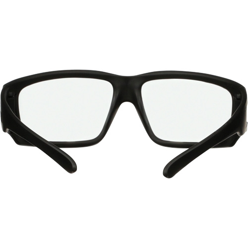 Lunettes de s&eacute;curit&eacute; de la s&eacute;rie Maxim Elite 1000, Lentille Transparent, Antibu&eacute;e/Anti-&eacute;gratignures, R&eacute;pond ou surpasse la norme CSA Z94.3 - 3M MXE1001SGAF-BLK
