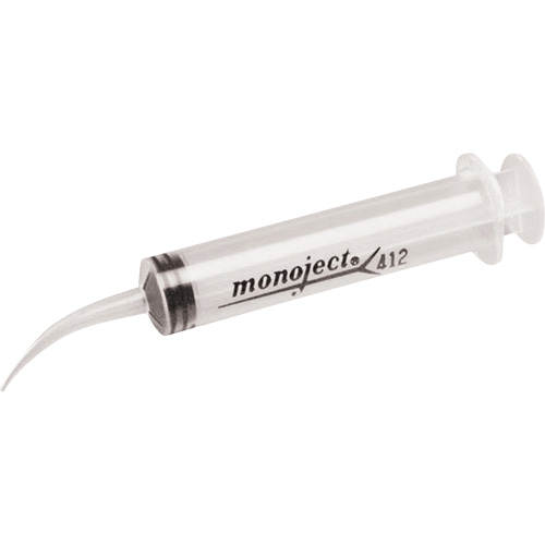Monoject&reg; 412 Curved Tip Irrigating Syringes, 12 cc -  
