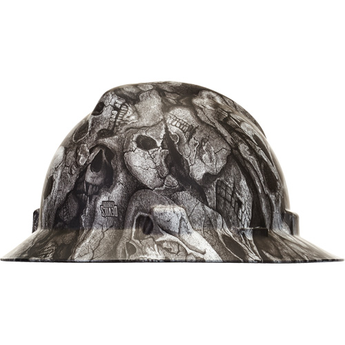 V-Gard&reg; Hydro Dip Full Brim Hard Hat, Meets CSA Type 1, Ratchet Suspension, Non-Vented - MSA 10204787