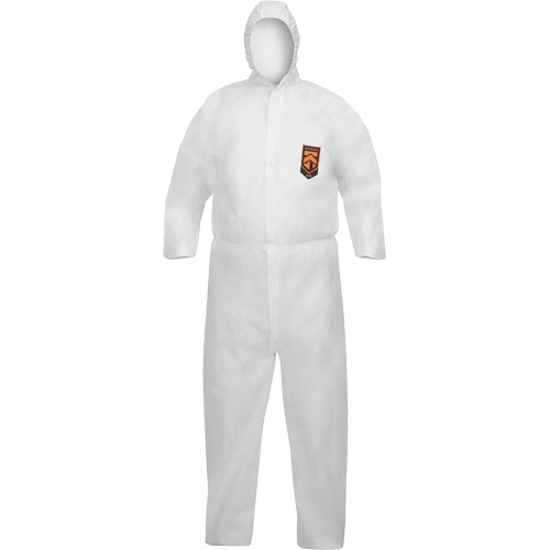 Combinaison jetable KleenGuard A40, Moyen, Blanc, Micropore - Ansell 47995