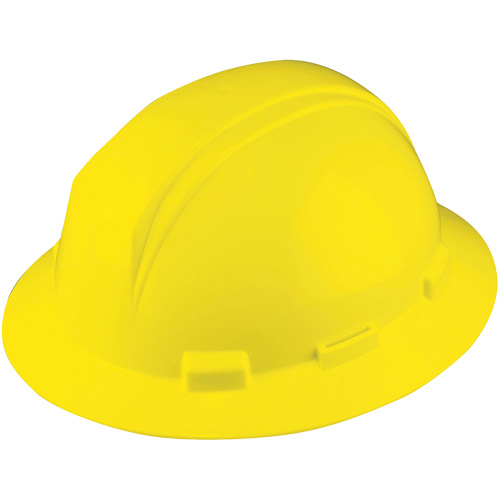 North&reg; Kilimanjaro Full Brim Hardhat, Meets CSA Type 1, Ratchet Suspension, Vented - PIP Global Safety HP641RV-02