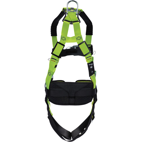 Miller&reg; H500 Construction Standard Full Body Harness, CSA Certified, Class AP, Medium/Small, 420 lbs. Cap. - PIP Global Safety H5CS311021